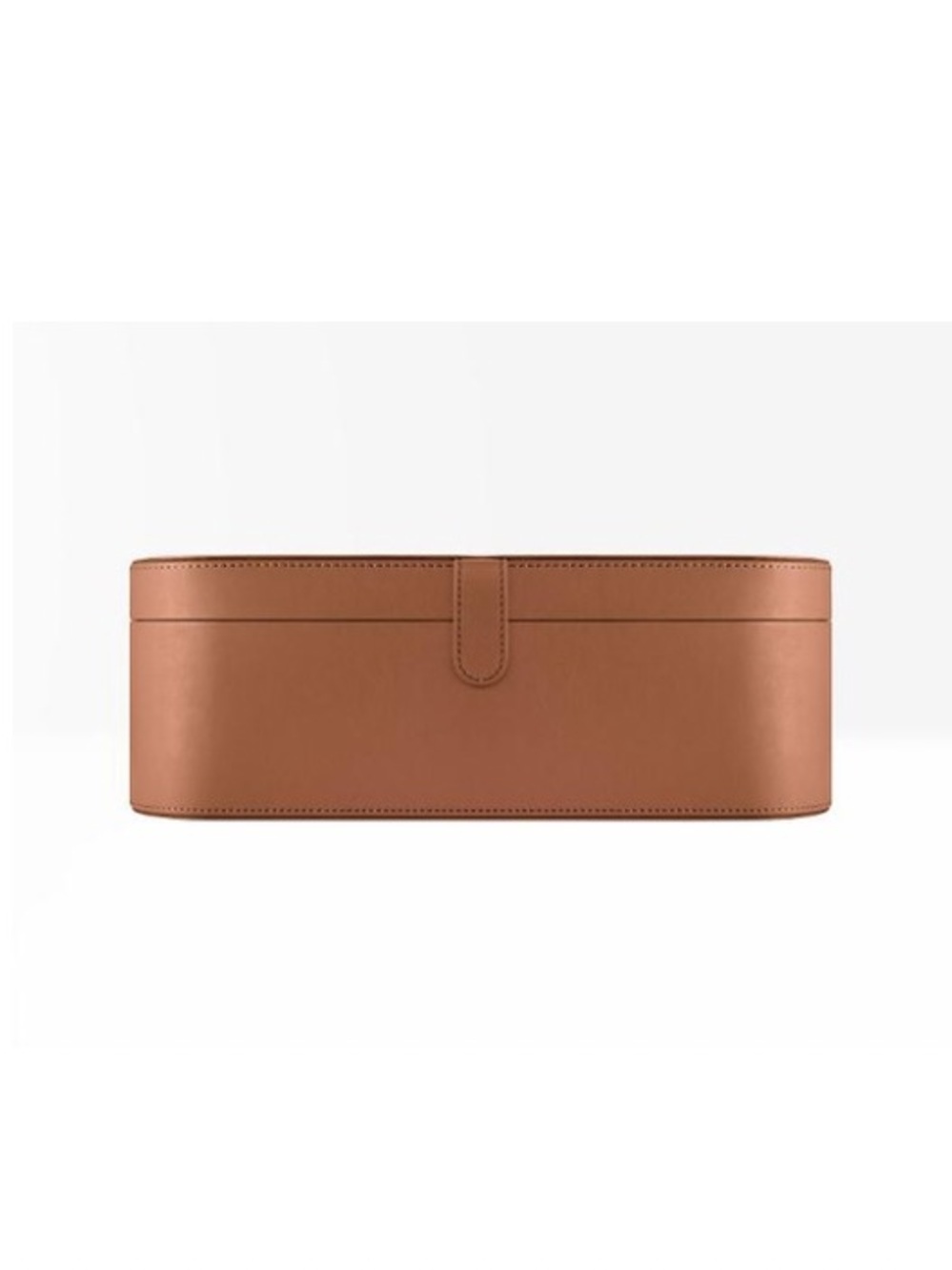 Dyson Supersonic Hair Dryer Presentation Storage Case Faux Leather Tan Magnetic
